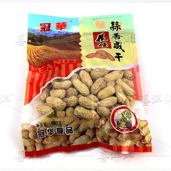 冠华蒜香咸干花生